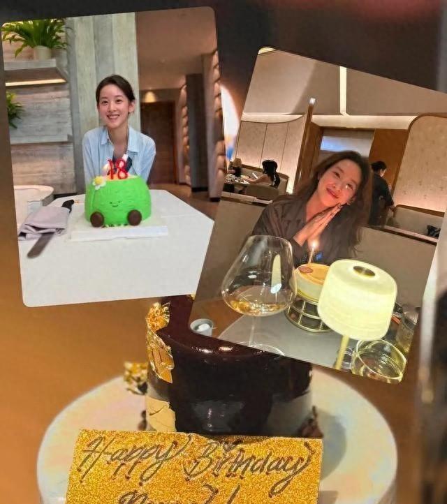 32岁章泽天素颜庆生，生日蛋糕插数字18，80万每平的豪宅内景曝光