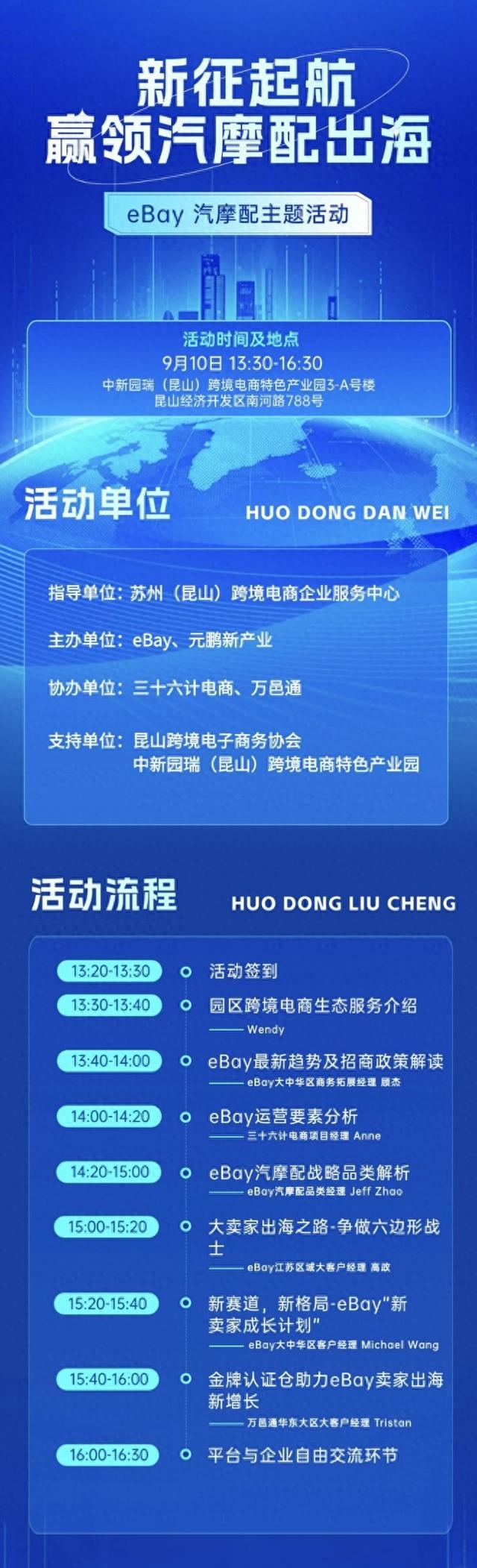 汽摩配卖家别错过！eBay官方带来最新趋势及招商政策解读