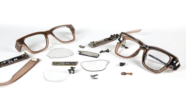 Meta Ray-Ban Display智能眼镜拆解：AR技术领先，可维修性存短板