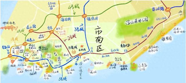 ​@游客，青岛暑期前海一线热门景点出行手册请查收！