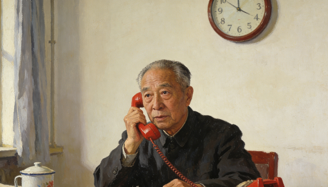 60岁市委书记守着红电话一天没动，1976年为北京稳住大局