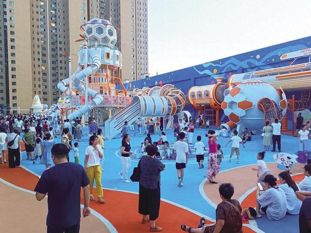 南尧新都汇太空主题儿童乐园免费开放