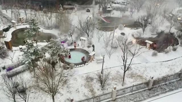 泡温泉和什么最配？营口给出了这些答案→