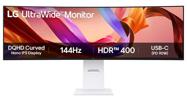 LG推出49英寸DQHD 32:9曲面显示器49U950A，144Hz Nano IPS