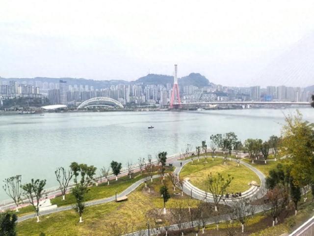 万州这一耍处即将竣工开放！就在江边边→