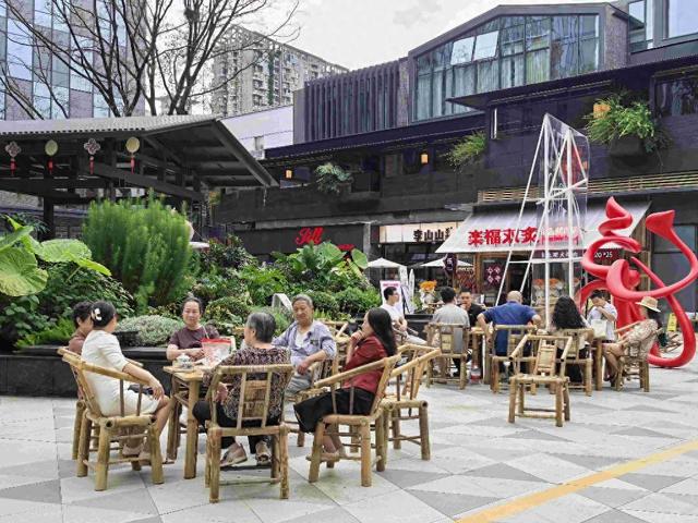 公园城市添新彩 国庆中秋耍成都｜到福感肆享受闹市中的一方宁静