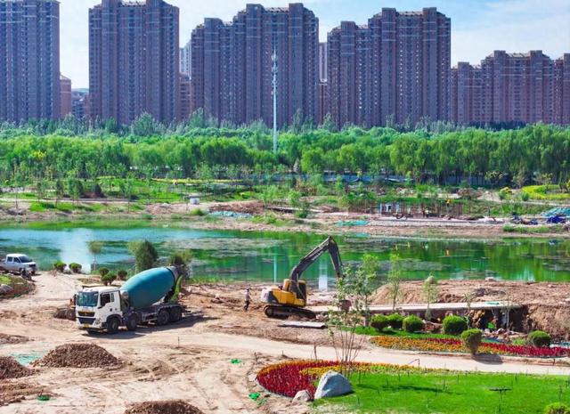 银川新建一座公园，预计11月底开放！共享运动场、沙水乐园、林间树屋……