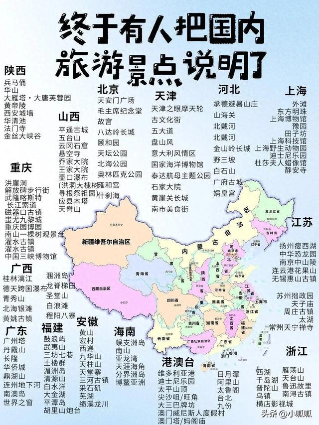终于有人把国内旅游说明白了！ ​​​