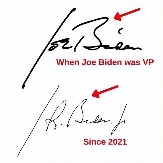 美国曝出惊天丑闻，拜登可能根本没当过总统，任期签名非本人