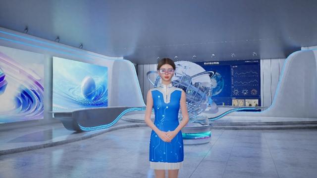 小空间大作为：世优波塔AI数字人·3D大屏版用一块屏重构企业展厅
