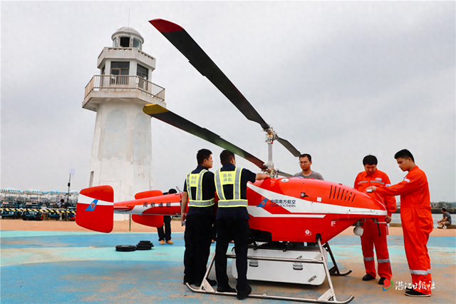 我国海洋石油工业无人机物流应用取得关键突破，湛江海上平台低空物流验证飞行圆满完成