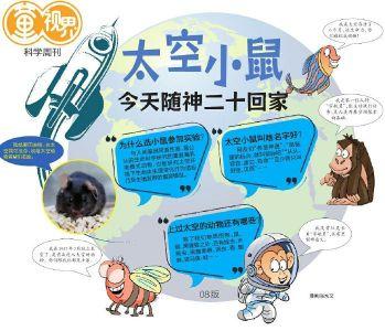 童视界 科学周刊|太空小鼠今天随神二十回家