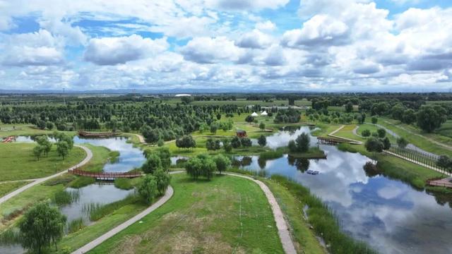 北疆文化 遇鉴赛罕 | 赛罕区八拜湖：百年药香浸润湖畔，文旅地标绽放绘新篇