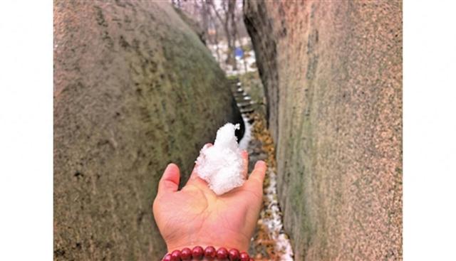 降雪量3.3毫米！今冬第一场雪就在平度这里→