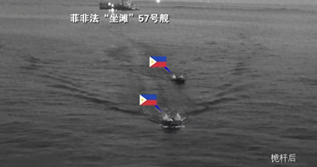 坐滩破船或迎大结局，中方集结20艘舰艇施压，菲军警告：若强行拖船将被视为战争行为