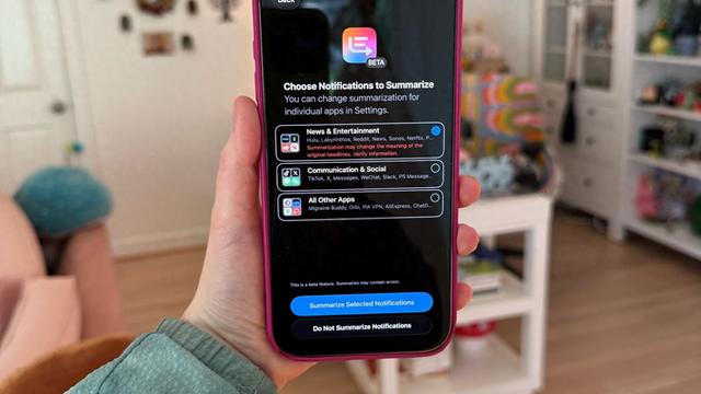 iOS 26 Beta 4 重新引入新闻应用的通知摘要