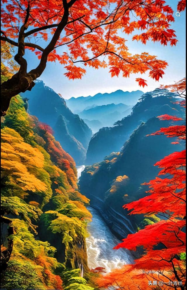 《秋分的景色》