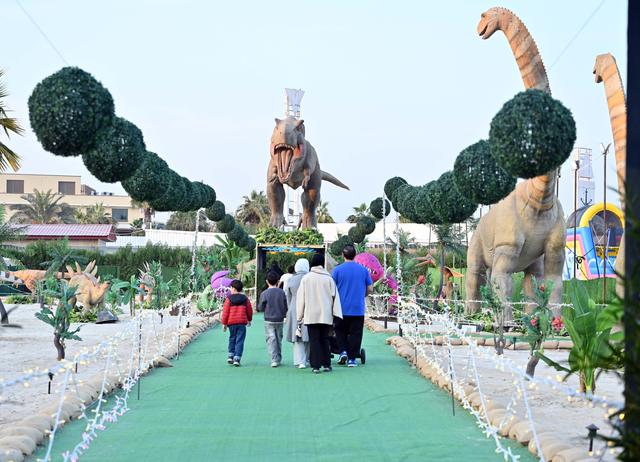 科威特：游玩“恐龙世界”