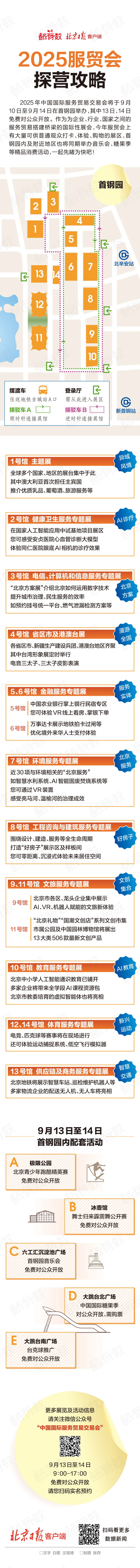 预约即可免费逛，2025服贸会探营攻略来了！