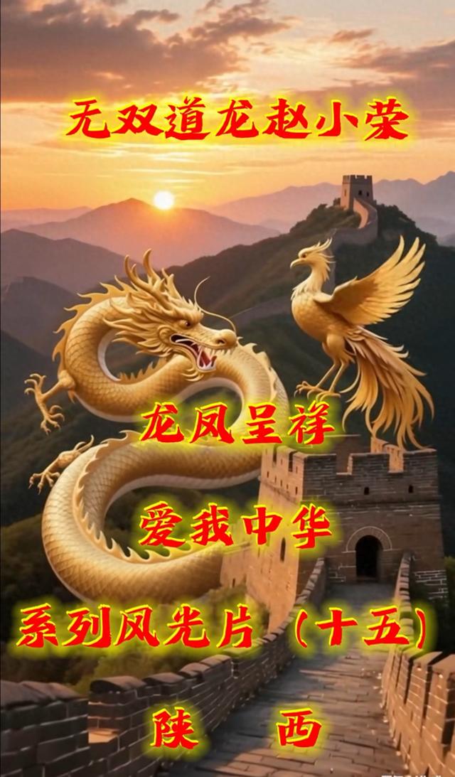 从《龙凤呈祥爱我中华》（十五）陕西篇读懂华夏之美