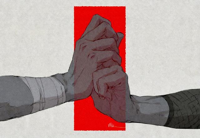 很太火影漫画图片大全（名为师徒胜似父子）