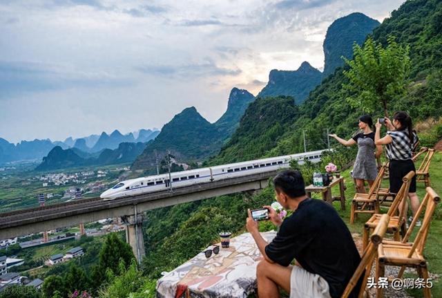 桂林列车景点打卡