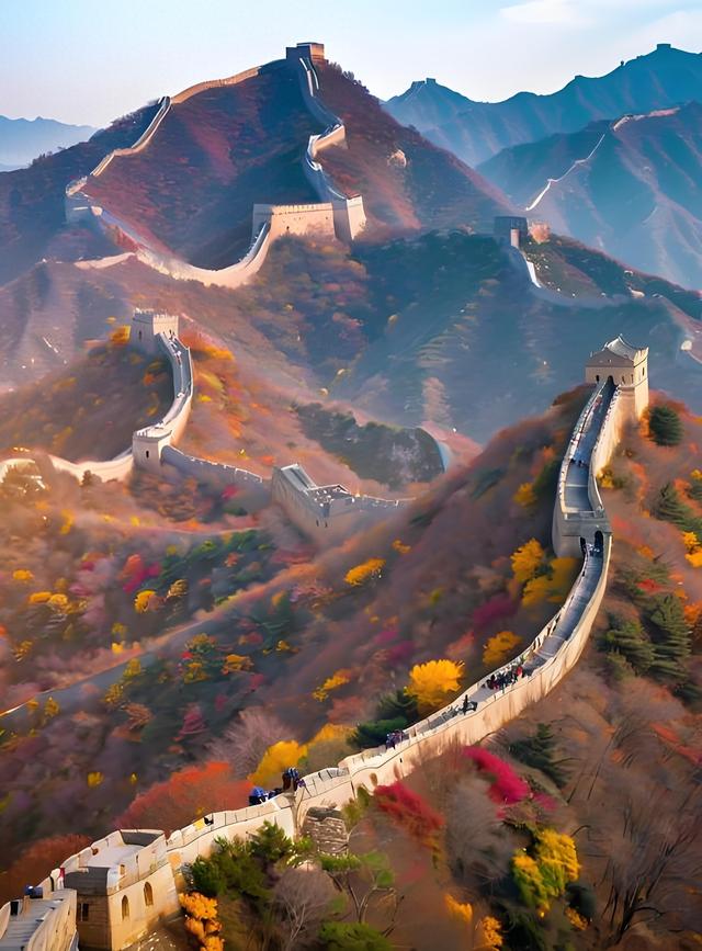 《金陵一对. 联连中国》上联:八达岭好汉丈度天涯；