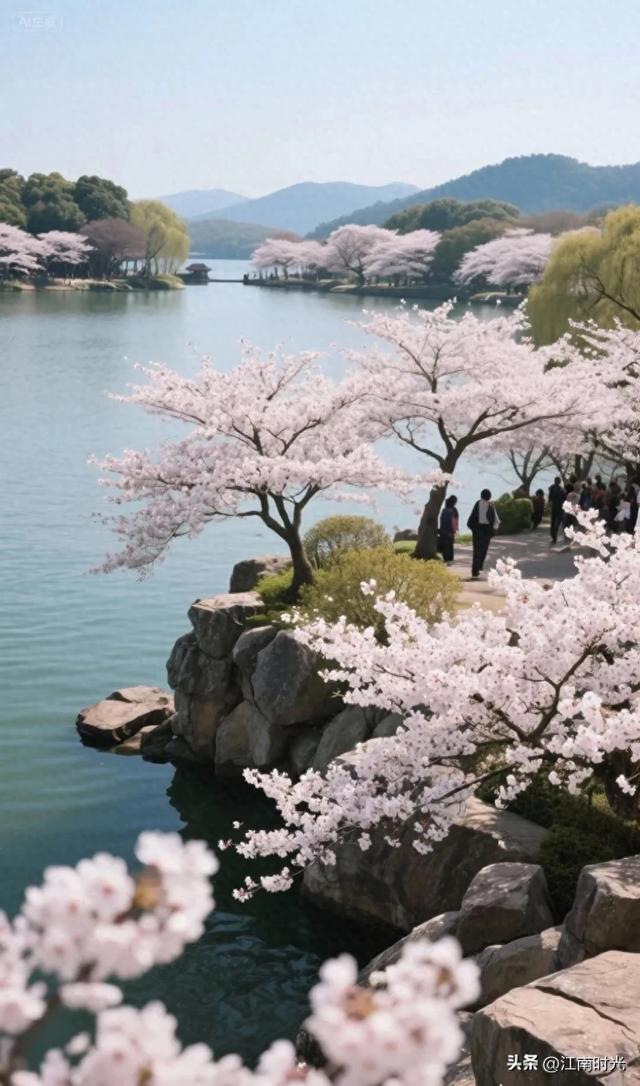 （鼋头渚）无锡必去之地，湖与樱的刹那永恒