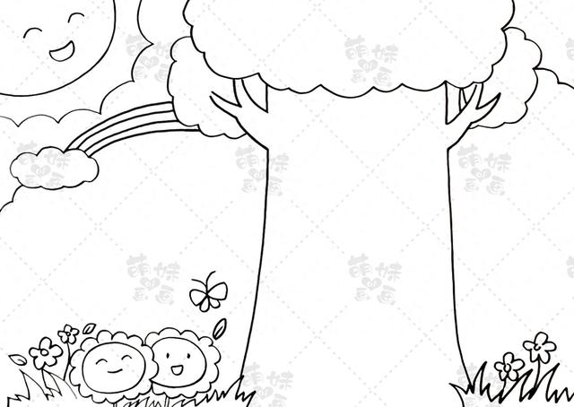 关于春天的手抄报（含文字内容的春天手抄报模板及简笔画合集）
