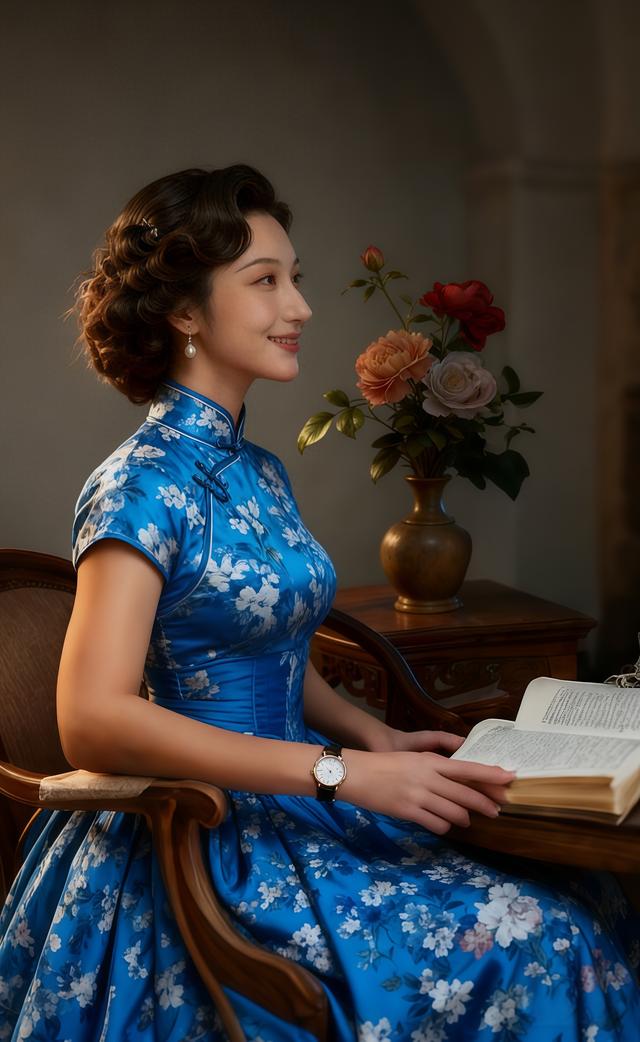 国色天香，尽显东方女性之魅力。