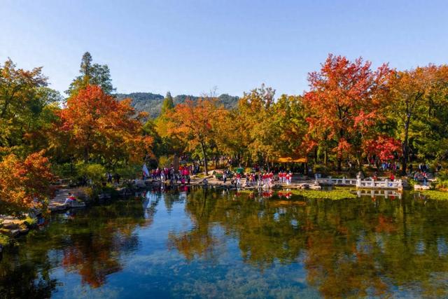 明天起,天平山提前至7点开园!