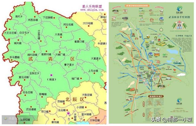 天津武清，四大古镇