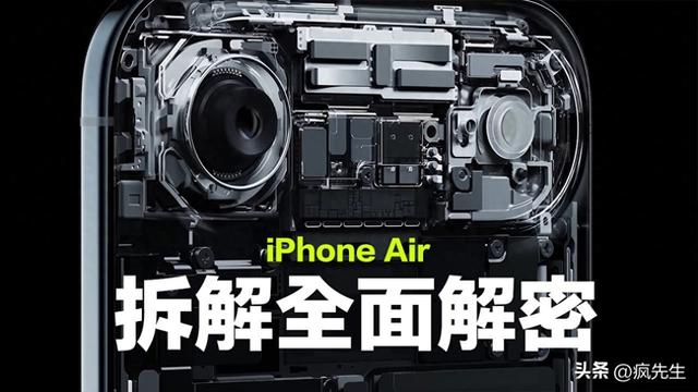iPhone Air拆解iFixit全揭秘：一文深入看懂轻薄美学背后的工程学