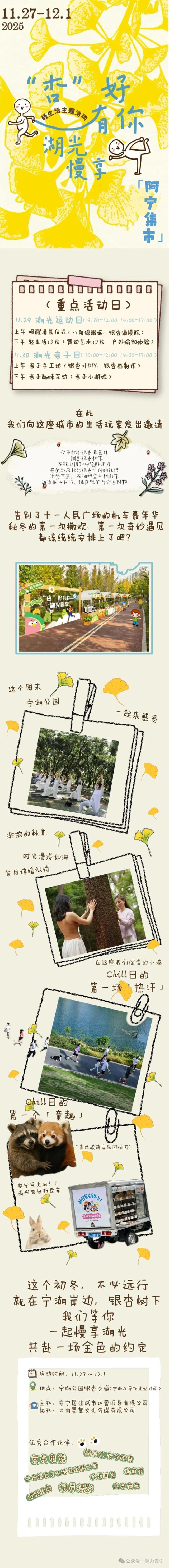 ​11月27日-12月1日 安宁“阿宁集市”邀你赴一场金色浪漫