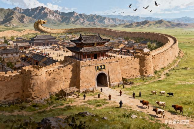 内蒙古西部第一城——云中城