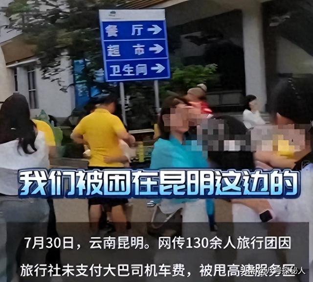 129人云南旅游被甩服务区6小时，原因曝光，官方通报处理结果来了