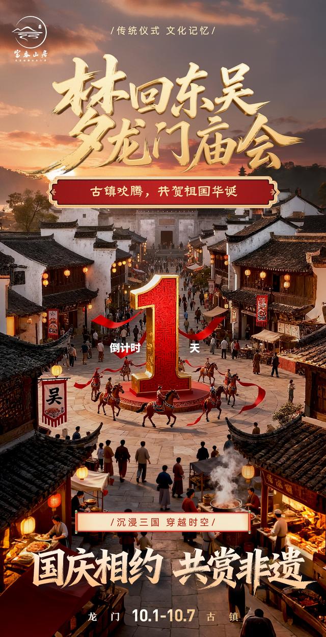 梦回东吴·龙门庙会|倒计时1天