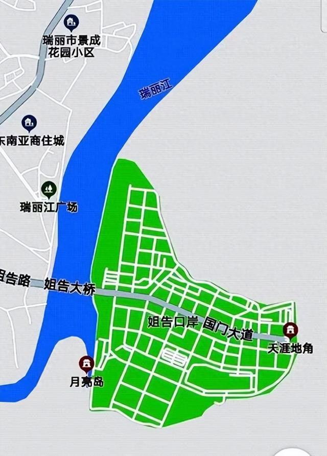中国的一块飞地，紧邻缅甸到处是外国车，10米高的界墙安全感十足