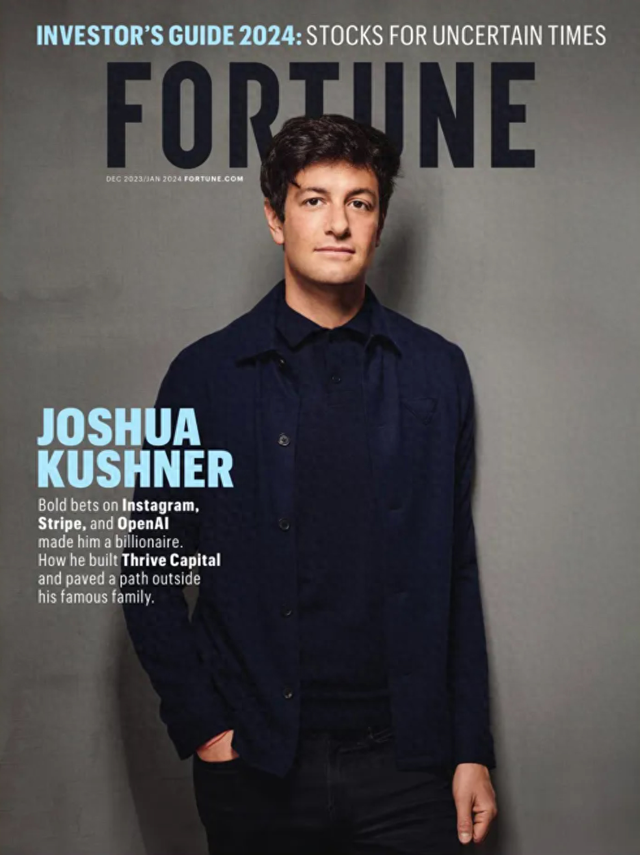 帮助Altman重掌OpenAI，一文读懂美国最火科技投资者之一——Joshua Kushner和他的Thrive Capital