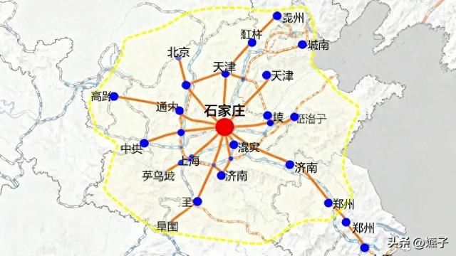石家庄高铁一小时经济圈：全国少见的便利，还有硬核战略优势