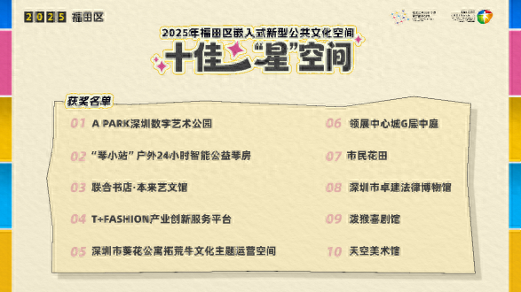 用创意焕新文化体验，福田嵌入式公共文化空间“有点意思”！