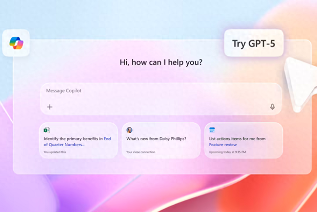 GPT-5 AI 模型全面登陆微软生态系统