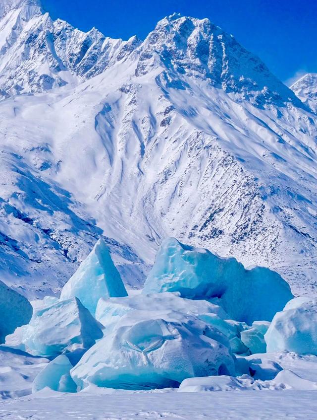中国最美冰川之来古冰川