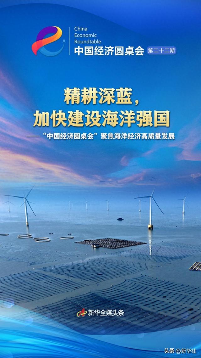 精耕深蓝，加快建设海洋强国——“中国经济圆桌会”聚焦海洋经济高质量发展