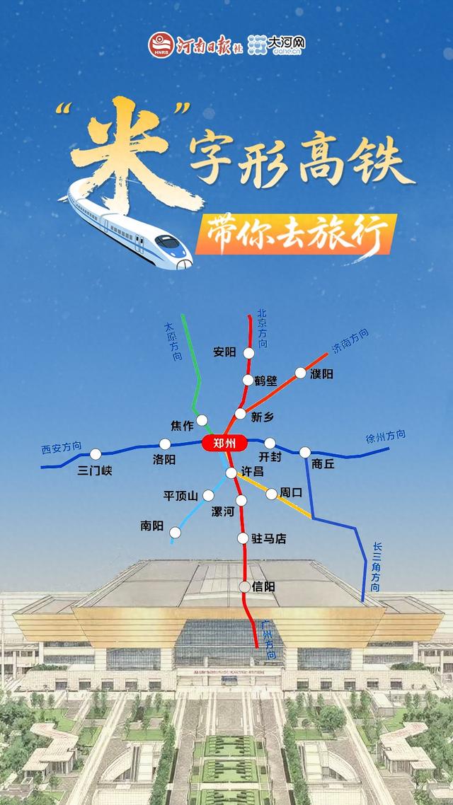 课本里的诗和远方，“米”字高铁带你去打卡