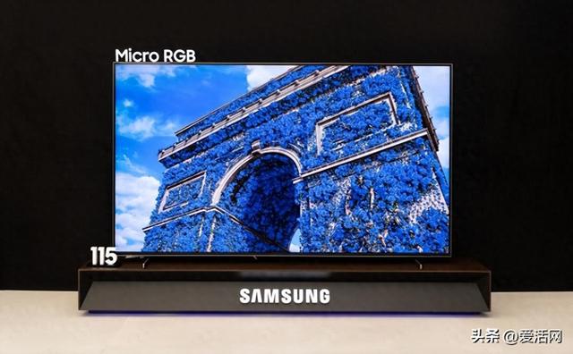 三星发了款狠电视！全球首款 Micro RGB 落地，115 英寸大屏画质拉满