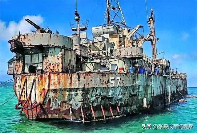 得饶人处且饶人？ 菲舰连夜闯关失败，但“坐滩”军舰已获得补给