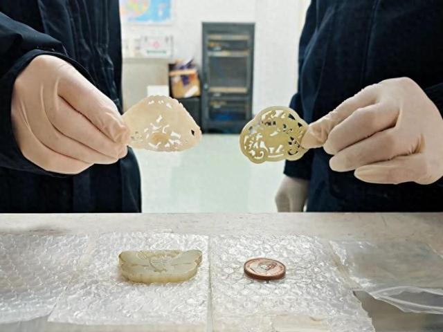 首都机场海关在出口快件渠道查获4件清代文物