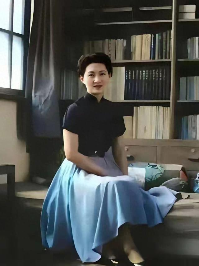 这是张学良老婆赵四小姐真实样貌，并非演员饰演而是货真价实真品