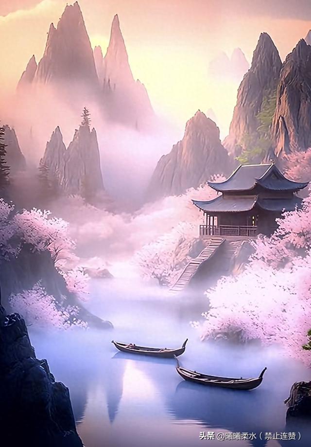 柔水诗、词、文、联《临江仙.梦圣贤八帘/第四帘.仙遇陶渊明》